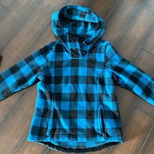 The North Face hooded fleece sweatshirt